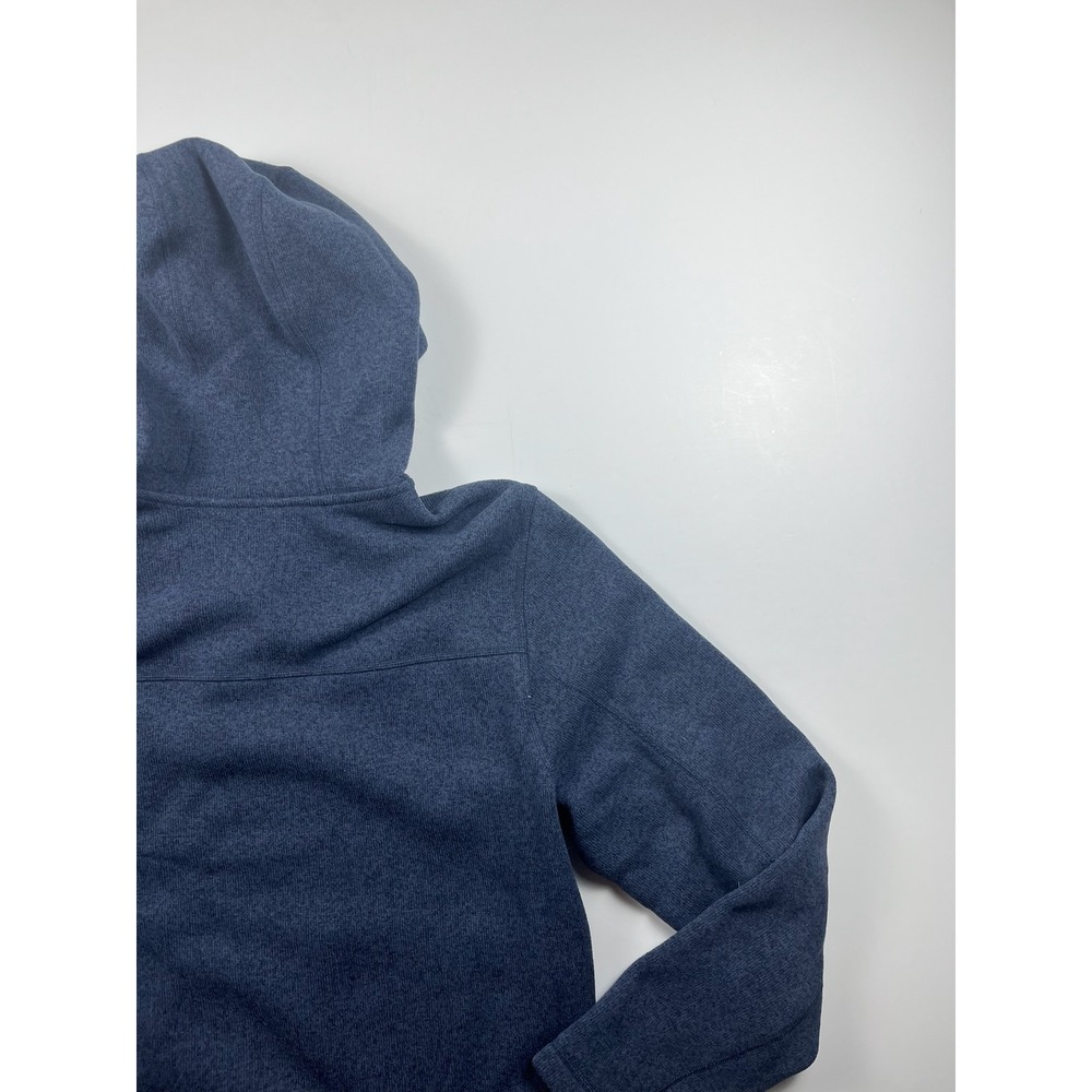 The North Face Gordon Lyons Full Zip Hoodie Mens Large Blue Fleece Jacket - Picture 11 of 12